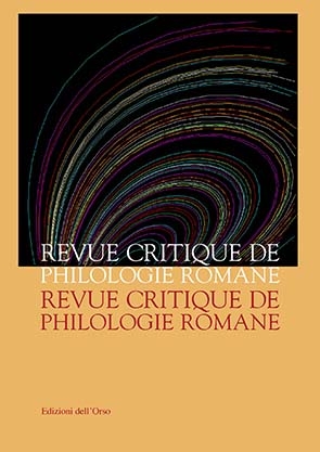 Revue Critique de Philologie Romane