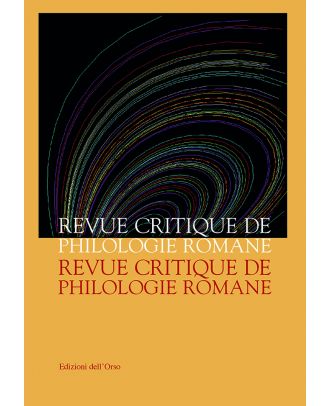 Revue Critique de Philologie Romane - 19