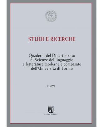 Quaderno n° 3 del Dipartimento di Scienze del linguaggio