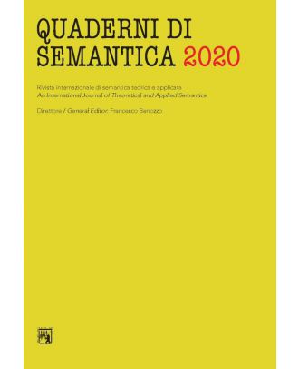 Quaderni di Semantica 06-2020 (Nuova serie)