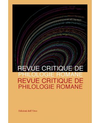 Revue Critique de Philologie Romane - 20