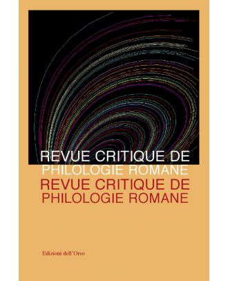 Revue Critique de Philologie Romane - 20