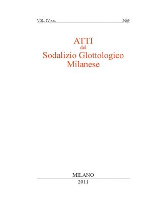 ATTI DEL SODALIZIO IV NS