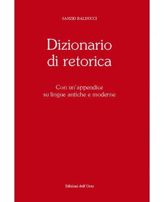 DIZIONARIO DI RETORICA COVER