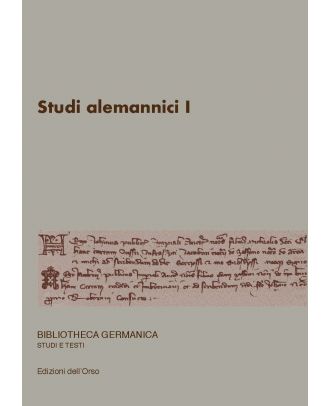 Studi alemannici I. I dialetti walser tra isolamento e contatto linguistico