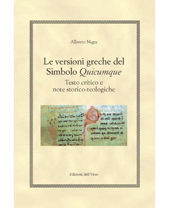 Le versioni greche del Simbolo Quicumque