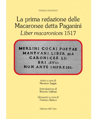 La prima redazione delle Macaronee detta Paganini