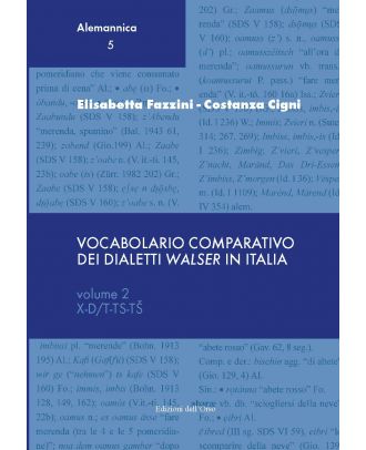 Vocabolario comparativo dei dialetti "walser" in Italia vol. 2