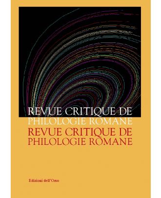 Revue Critique de Philologie Romane - 12-13