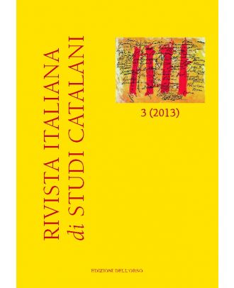 Rivista italiana di studi catalani N. 3-2013