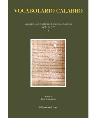 Vocabolario calabro - Vol. IV (S)