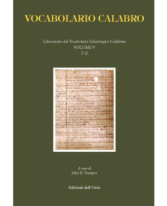 Vocabolario calabro - Vol. V (T-Z)