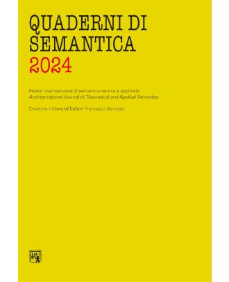 Quaderni di Semantica 10 (2024) (Nuova serie)