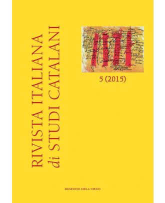 Rivista italiana di studi catalani N. 5-2015