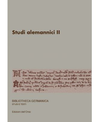 Studi alemannici II. I dialetti walser in Italia: contatto linguistico e scambio interculturale