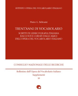 Trent'anni di vocabolario