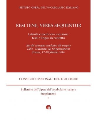 Bollettino dell'Opera del Vocabolario italiano - Supplemento 6