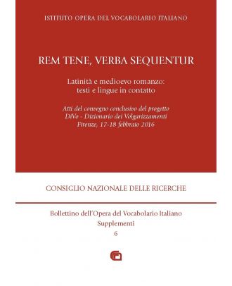 Bollettino dell'Opera del Vocabolario italiano - Supplemento 6