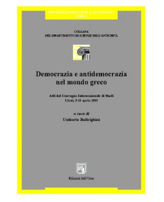 Democrazia e antidemocrazia nel mondo greco