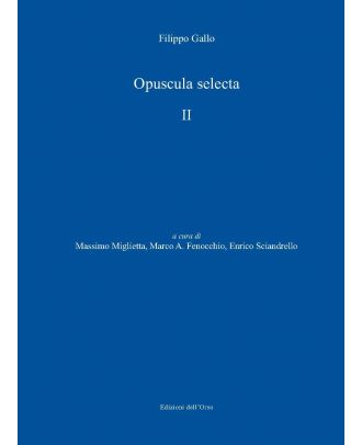 Opuscula selecta II