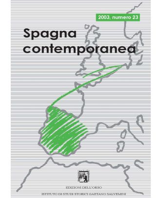 Spagna contemporanea - Anno XII (23-2003)