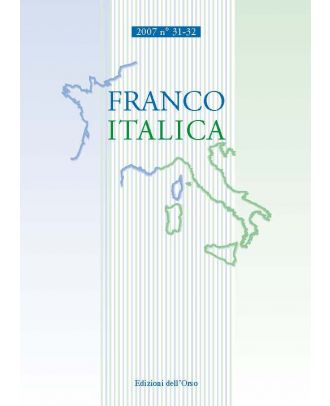 Franco-Italica NUOVA SERIE 31-32