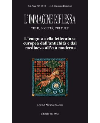 L'immagine riflessa - Testi, società, culture I-II-2010 (gennaio-dicembre)