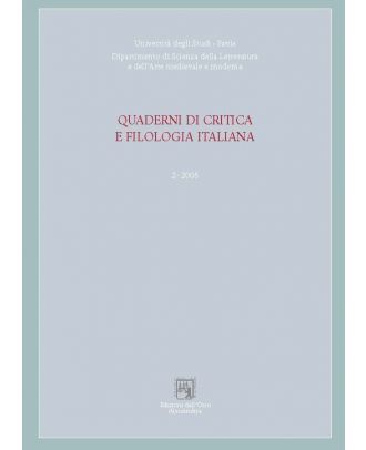 Quaderni di critica e filologia italiana - 2