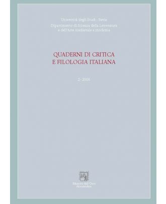 Quaderni di critica e filologia italiana - 2