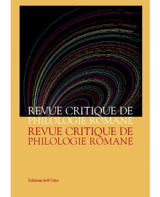 Revue Critique de Philologie Romane - 1
