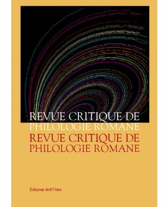 Revue Critique de Philologie Romane - 1