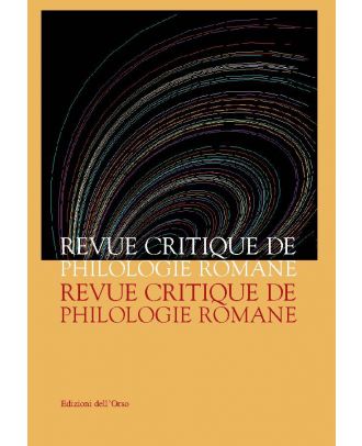 Revue Critique de Philologie Romane - 3