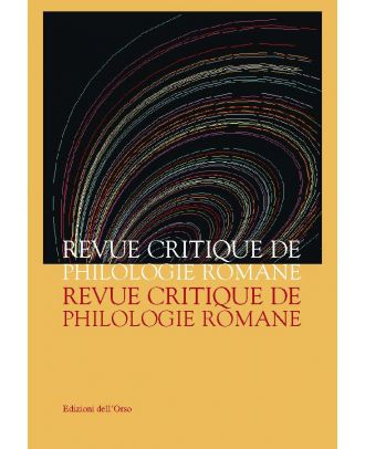 Revue Critique de Philologie Romane - 7